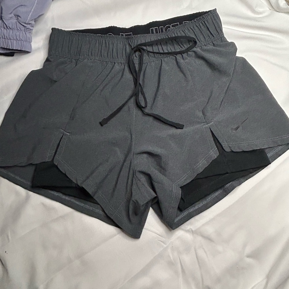 Nike Women's Gray Athletic Shorts